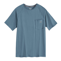 Workwear Outfitters S600Dl-Rg-4Xl Perform Cooling Tee Dusty Blue, 4Xl