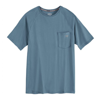 Workwear Outfitters S600Dl-Rg-L Cooling Tee Dusty Blue Large