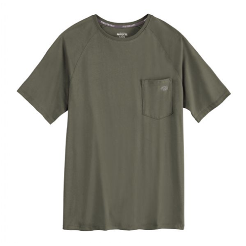 Workwear Outfitters S600Ms-Rg-L Cooling Tee Moss Green Large