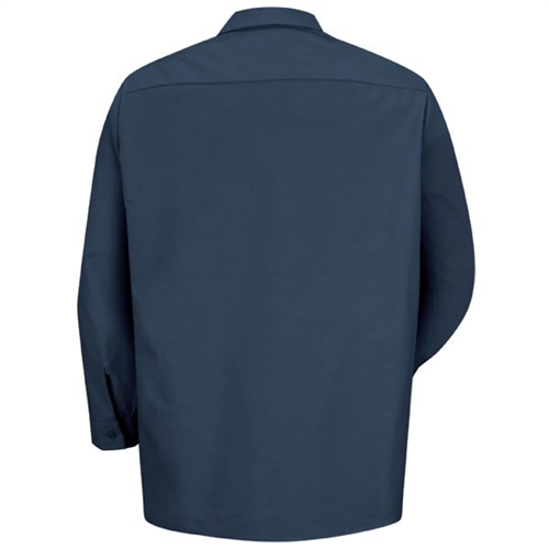 Workwear Outfitters Sp14Nv-Rg-M Long Sleeve Work Shirt Navy Medium
