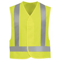 Workwear Outfitters Vyv6Ye-Rg-5Xl Hi-Vis Safety Vest -5Xl