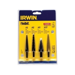 Unibit 4pc Set Includes #1#2#3#1t - Power Tool Accessories