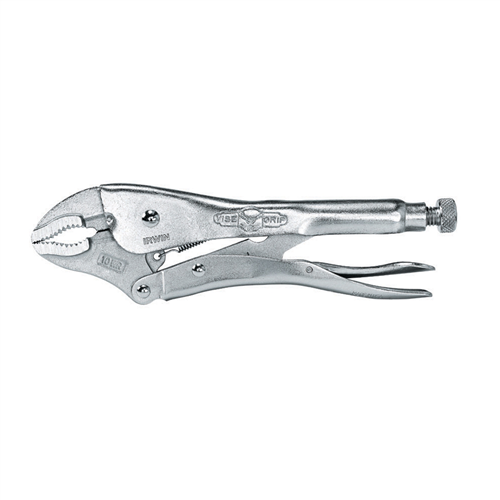 Vise-Grip 10 in. Curved Jaw Locking Pliers with Wire Cutter