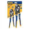 Vise-Grip 2-Piece GrooveLock 8 in. and 10 in. Straight Jaw Pliers Set