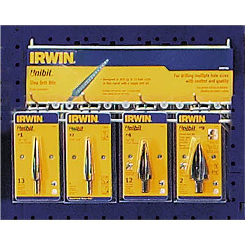 Vise-GripÂ® Unibit Merchandiser No. 1 No. 2 No. 4 No. 9