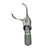 BUTTON CLIP TOOL WITH SWIVEL HEAD