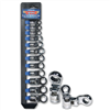 VIM Tools 12-Piece 3/8 in. Drive 12 Point Metric Crow Foot Box Head Flexible Driver Set