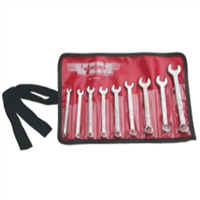 Vim Products CW100 9 Piece Midget 6 Point Box Combination Wrench Set