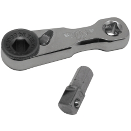 VIM Tools 1/4 in. Ratchet Double Square Drive Offset Handle