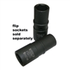 VIM Tools 19 mm and 21mm, Thin Wall Flip Socket