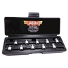 10-Piece Half Cut TORX Driver Set, T10 thru T50