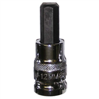 Vim Products HM-12MM 1/2 in. Drive 12mm Hex Bit