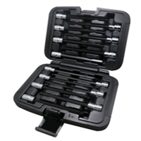 Vim Products HXLM100 VIM Tools 14-Piece Extra Long Metric Hex and Ball Hex Driver Set