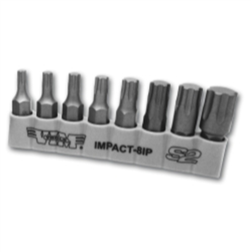 VIM Tools 8-Piece TORX PLUS BITS 5/16 in. HEX 1.25 in. L IP20 - IP55