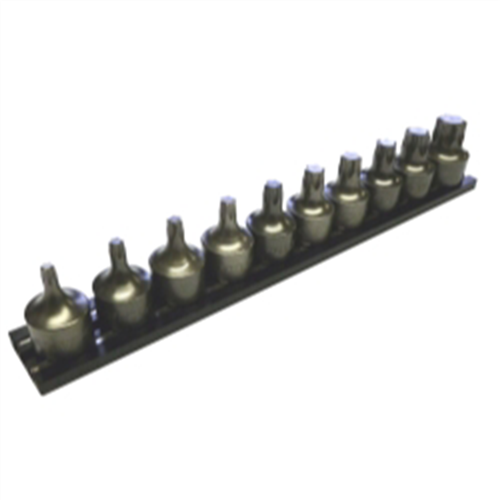 VIM Tools 10-Piece Half Cut Torx Driver Set - 3/8 in. Square Drive
