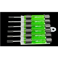 6 PC. MINIATURE NUT DRIVER SET - METRIC