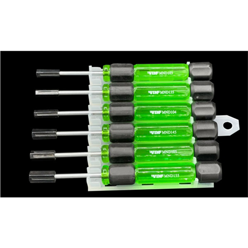 6 PC. MINIATURE NUT DRIVER SET - METRIC