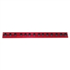 VIM Tools 8 in. Red Magrail TL Magnetic Socket Holder with 14 1/4 in. Studs