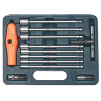 VIM Tools 10-Piece Long Metric Nut Driver Set
