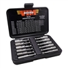 12-Piece SAE Power Drive Nut Setter Set with Magnetic and Hollow Point Drivers