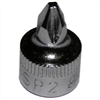 Stubby Philips Drr, P2 Tip, 1/4" Sq Dr