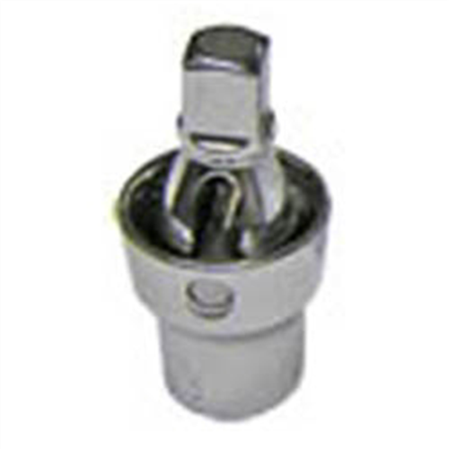VIM Tools 1/4 in. Smooth 45 Deg U-Joint Skt Adptr 1/4 in. Sqaure Drive