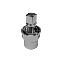 VIM Tools 3/8 in. Smooth 45 Degree U-Joint Socket Adapter 1/4 in. Square Drive