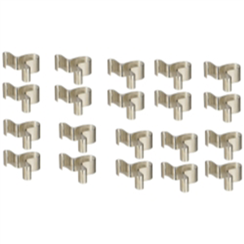 20 Pack 1/4 in. Replacement Clips