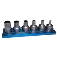 VIM Tools 6-Piece XZN Stubby Driver Set, 1/4 in. Square Drive