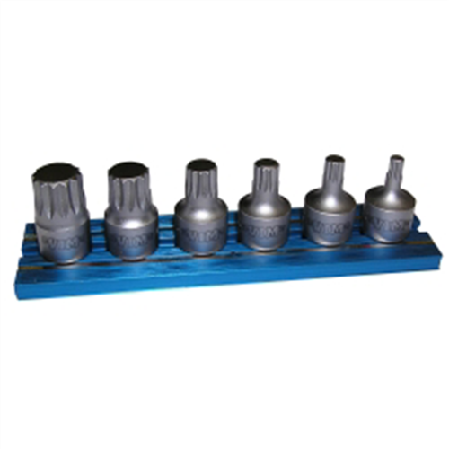 VIM Tools 6-Piece XZN Stubby Driver Set, 1/4 in. Square Drive