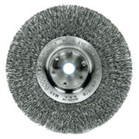 Weiler 01250-12 Brush, Narrow, Wire Wheel, 10"
