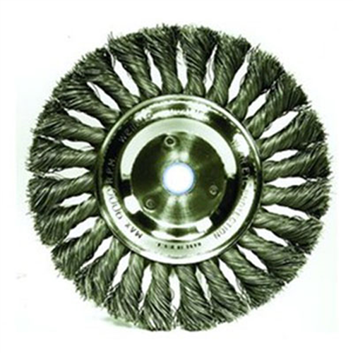 Weiler 8138 8" Knotted Wire Wheel 3/4 Arb