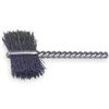 Burrite Type Power Tube Brush, 5/16" Diameter, .003 Wire Size, 2-1/8" Long, Flat Side Action