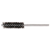 Round Power Tube Brush, 1/2" Diameter, .006 Wire Size, 5" Long, Double Stem and Double Spiral