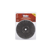 Bench Grinder Wire Wheel, 8" Diameter, Coarse Crimped Wire, Narrow Face, 5/8" Arbor