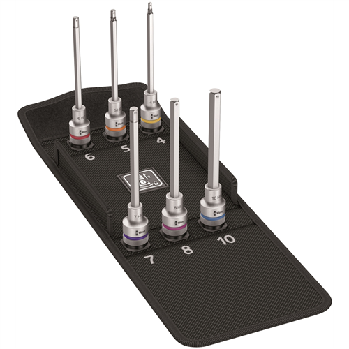 6PC Bit Set in Case - 8740 C HF 2 Zyklop