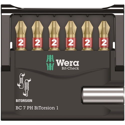 Wera Tools Llc 5056291001 Bit-Check 7 Ph Bth 1