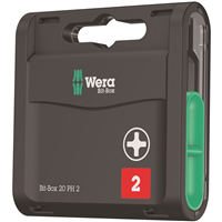 Wera Bit-Box with PH 2x25 Bits (20 pc. Same Bit)