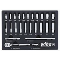 33396</Br>Set Includes - 11 Standard Sockets 5/32? - 9/16?