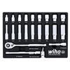 33796 Set Includes - 9 Standard Sockets 1/4? - 3/4?   9