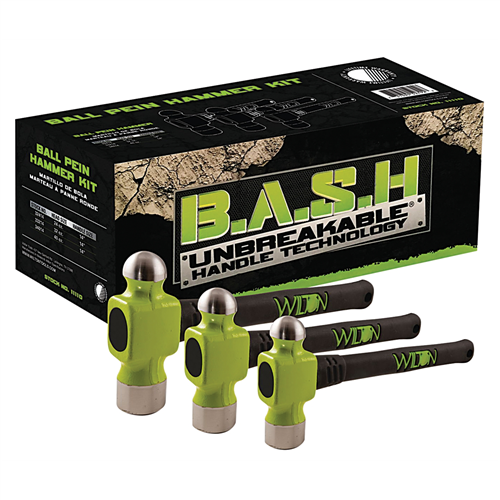 Wilton B.A.S.HÂ® 3-Piece Ball Pein Hammer Kit