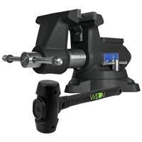 Wilton Special Edition 855M Pro Vise and Hammer Kit in. Black Finish