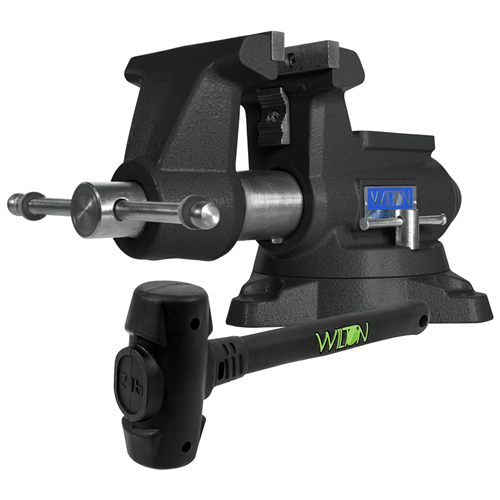 Wilton Special Edition 855M Pro Vise and Hammer Kit in. Black Finish