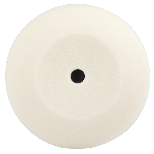 Foam Polish White Buffing Pad, 8" Diameter