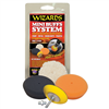 Mini Buffing System (1 each of 3 pads plus backing plate)