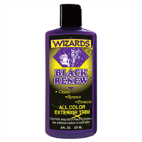 Rj Star 66309 Black Renew, ¢ Exterior Treatment, 8 Oz. Bottle