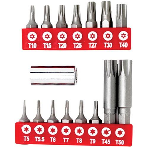 Wilmar 1416 16 Pc Star Bit Set - Buy Tools & Equipment Online