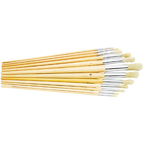 12 pc Long Handle Artist Brush