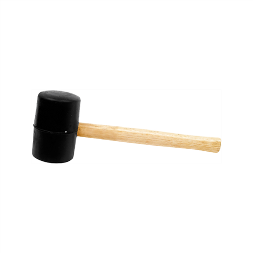 32 oz Wood Handle Rubber Mallet