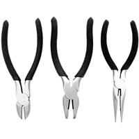3 pc Pliers Set - 6" LN, 6" Di